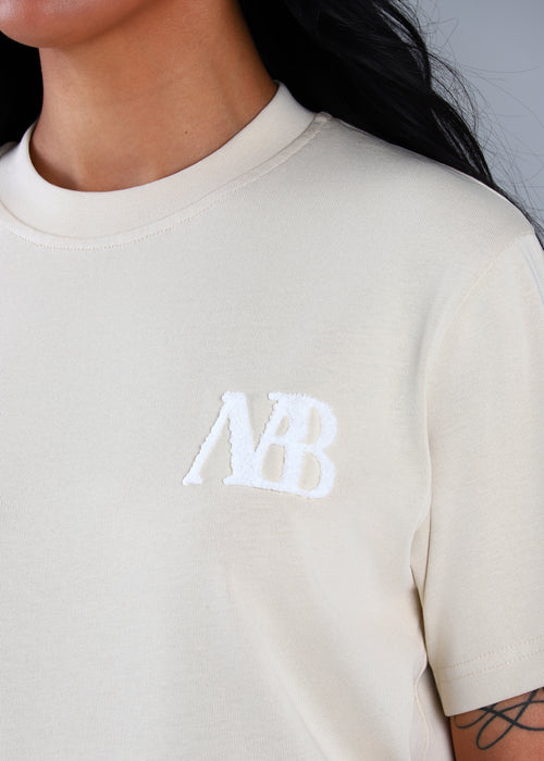 Maison Belluré Premium T-Shirt Beige