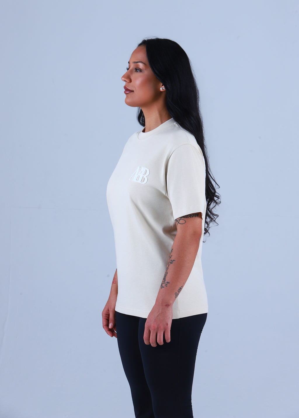 Maison Belluré Premium T-Shirt Beige