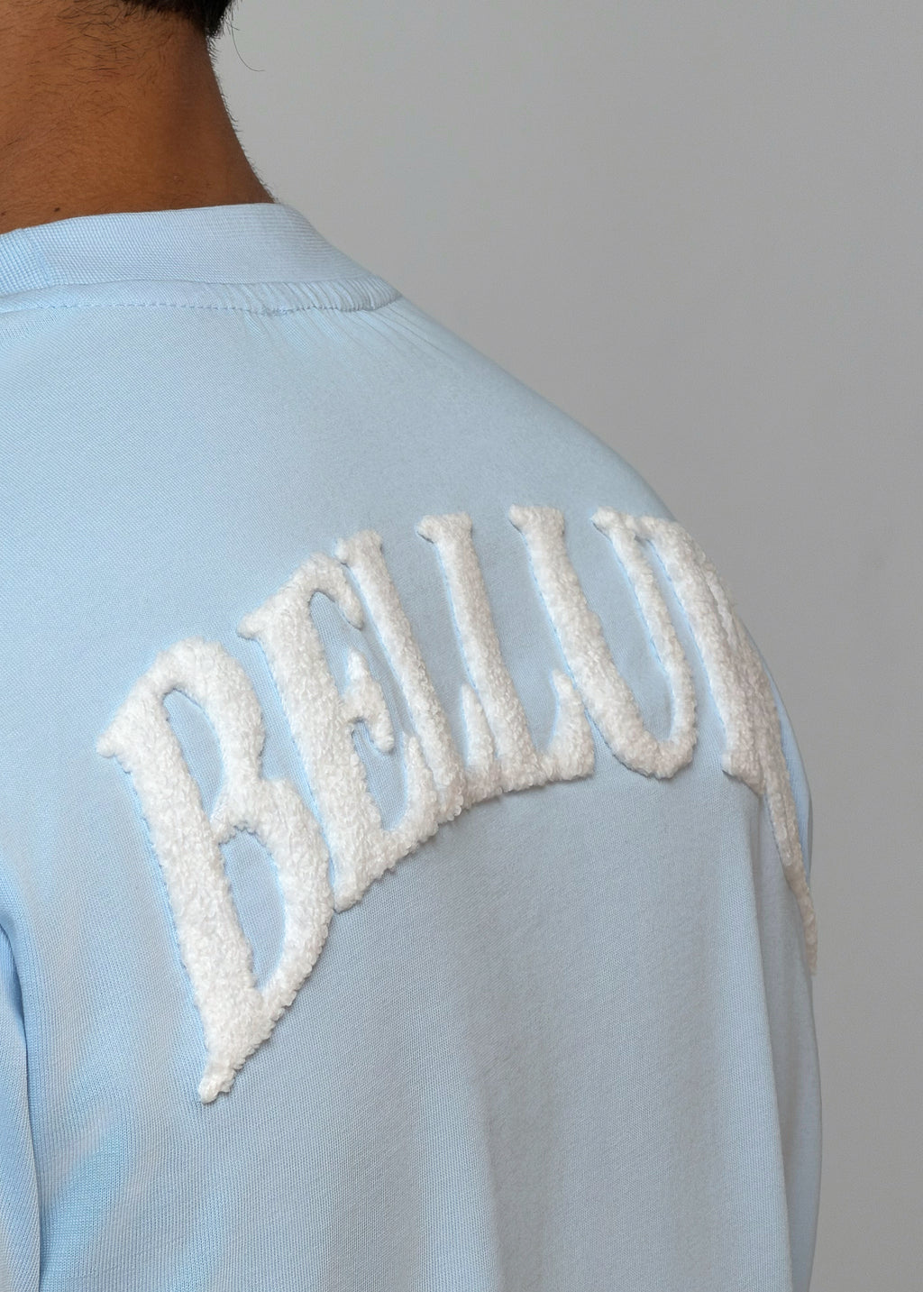 Maison Belluré Premium T-Shirt Baby Blau
