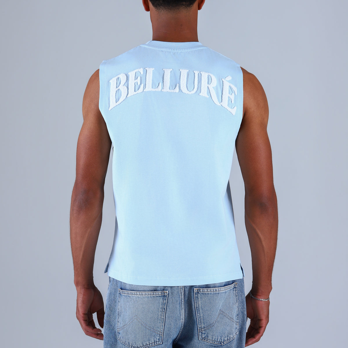 Maison Belluré Premium Tanktop Baby Blau
