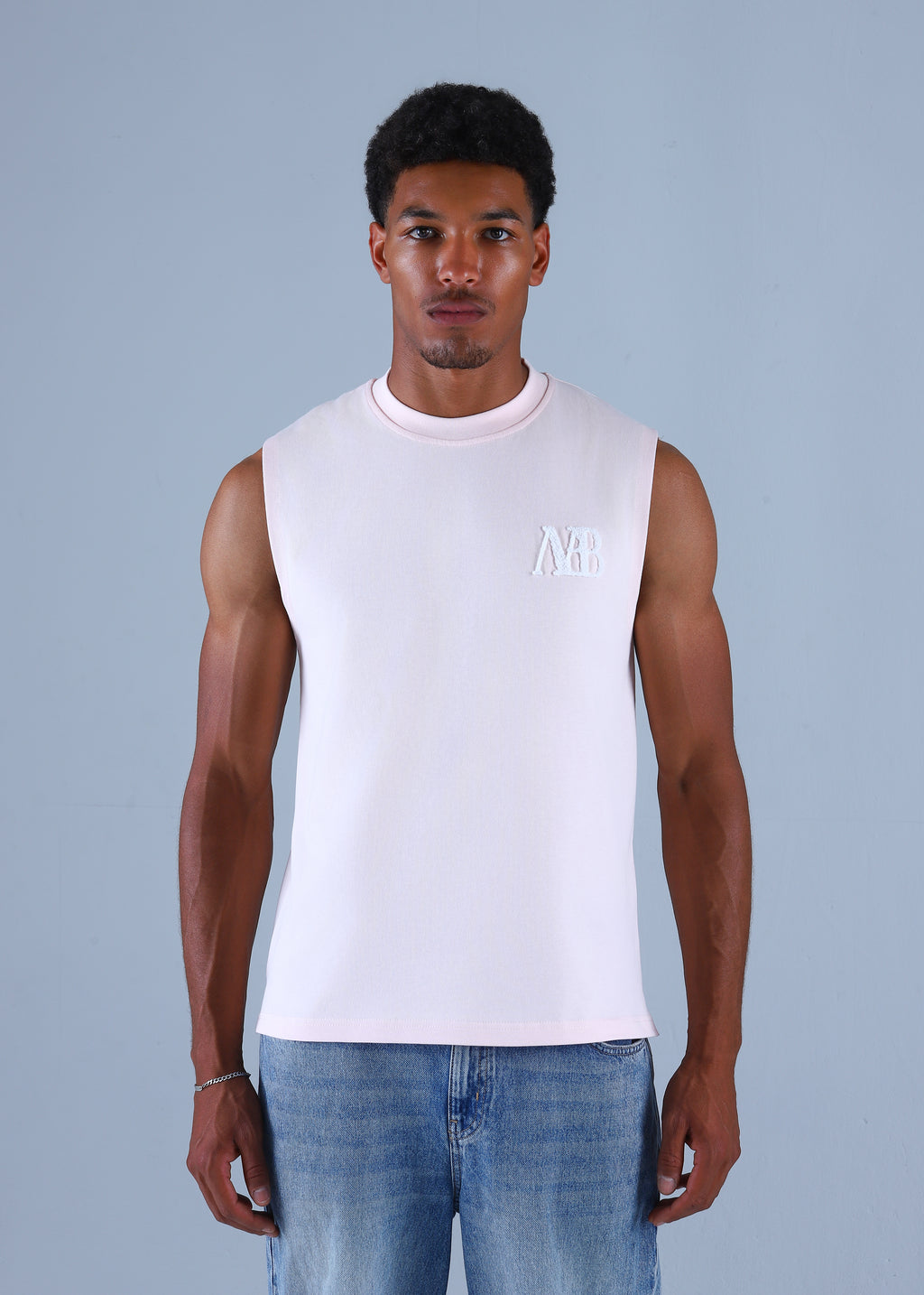 Maison Belluré Premium Tanktop Baby Pink