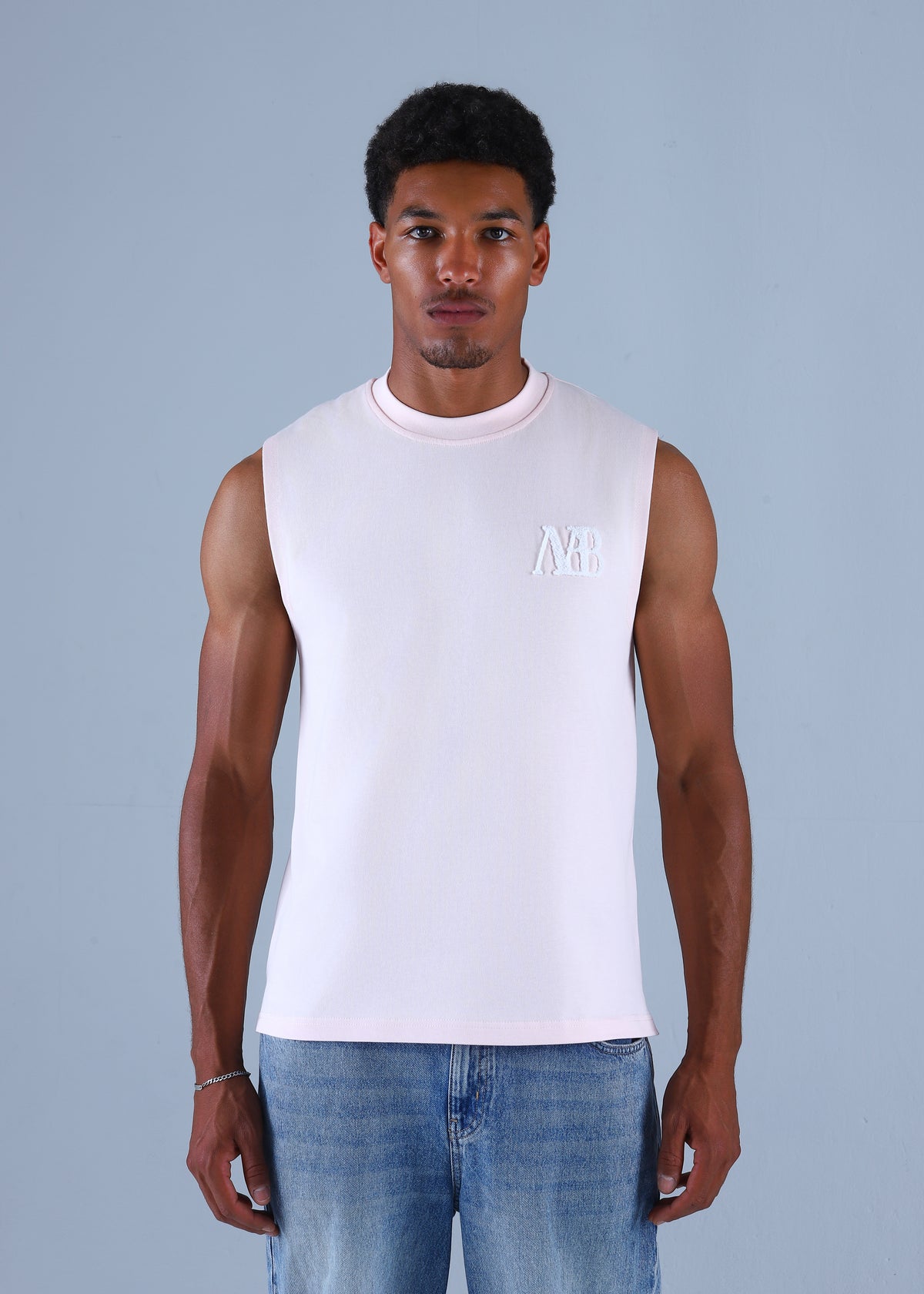 Maison Belluré Premium Tanktop Baby Pink