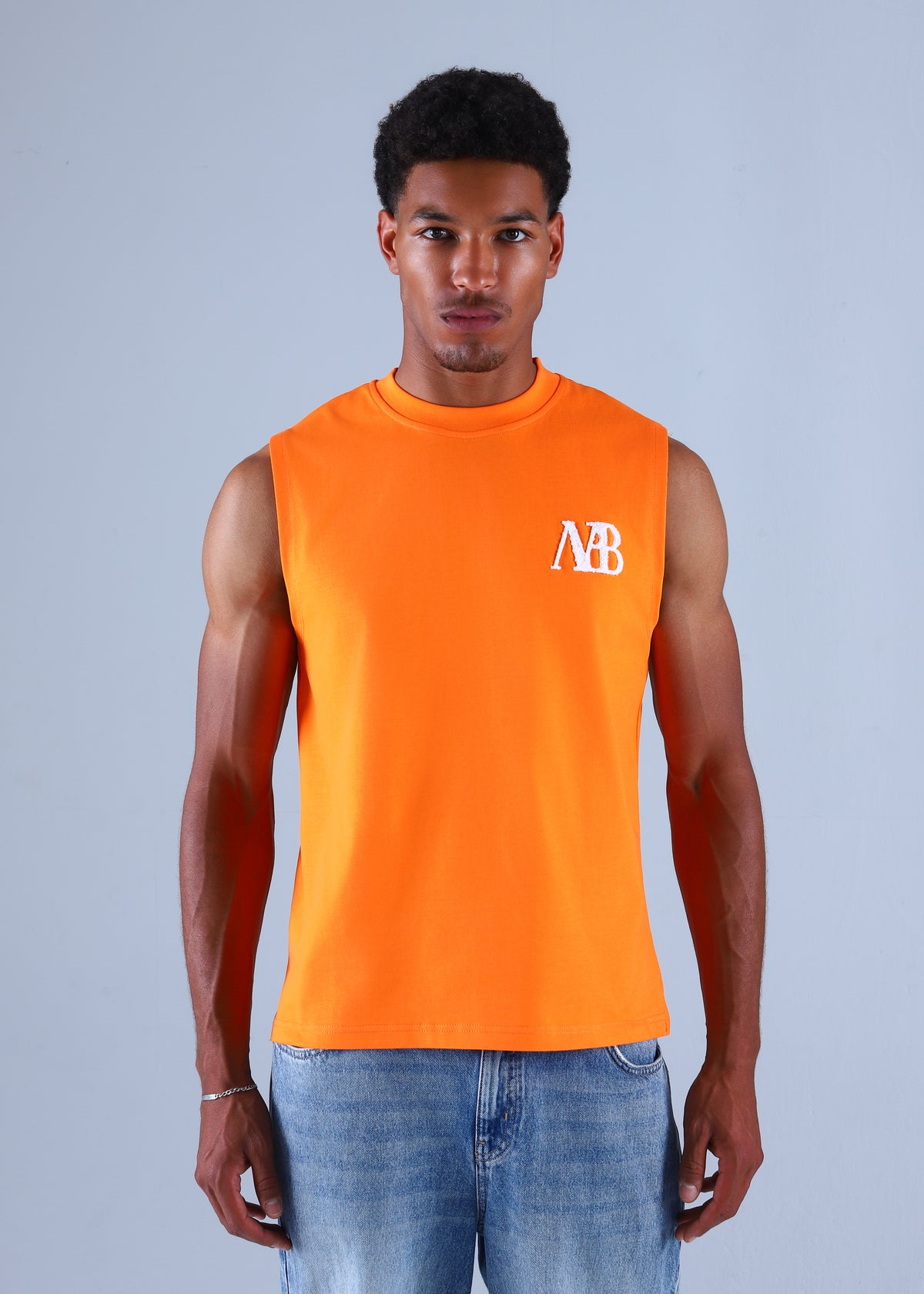 Maison Belluré Premium Tanktop Orange