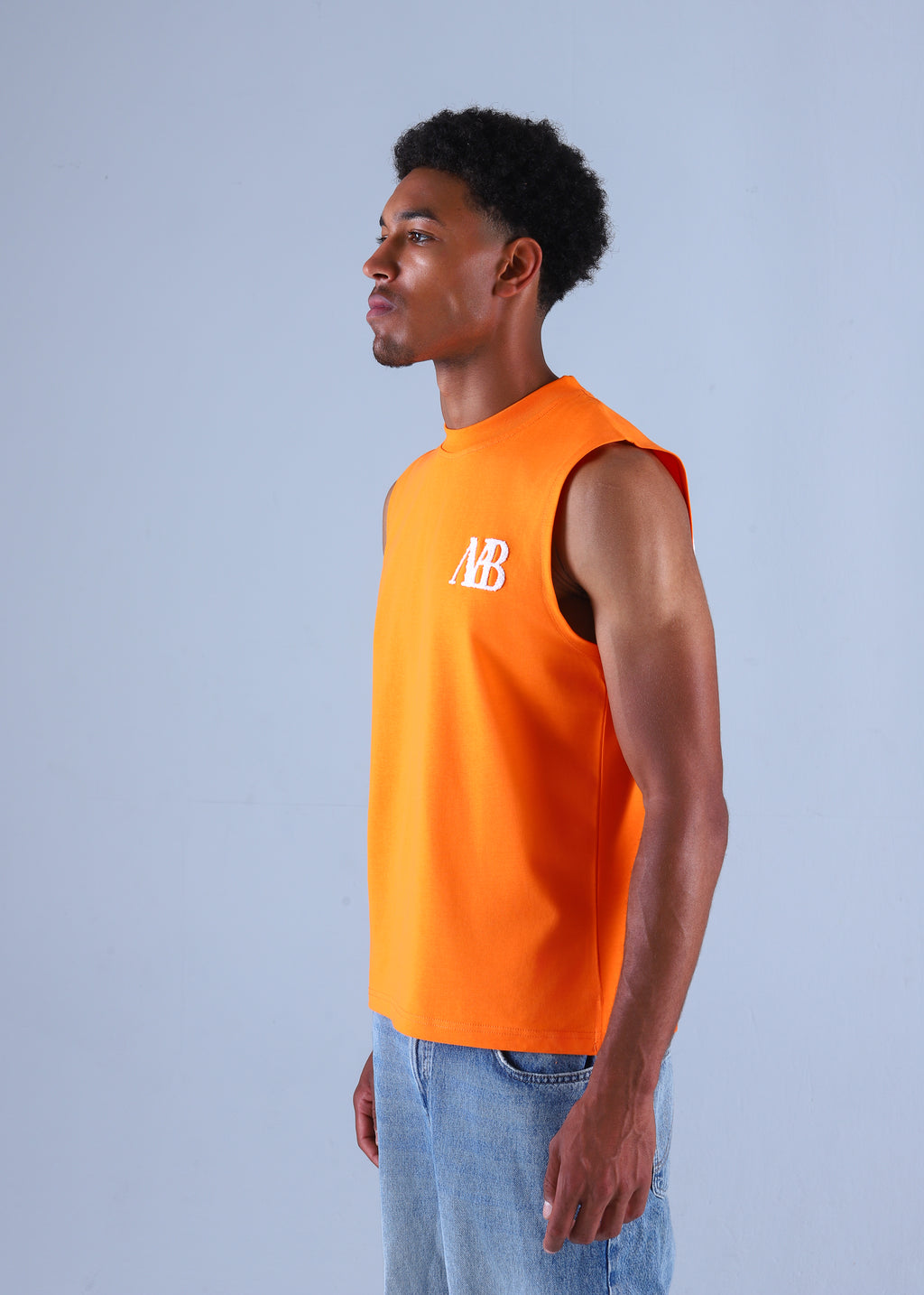 Maison Belluré Premium Tanktop Orange