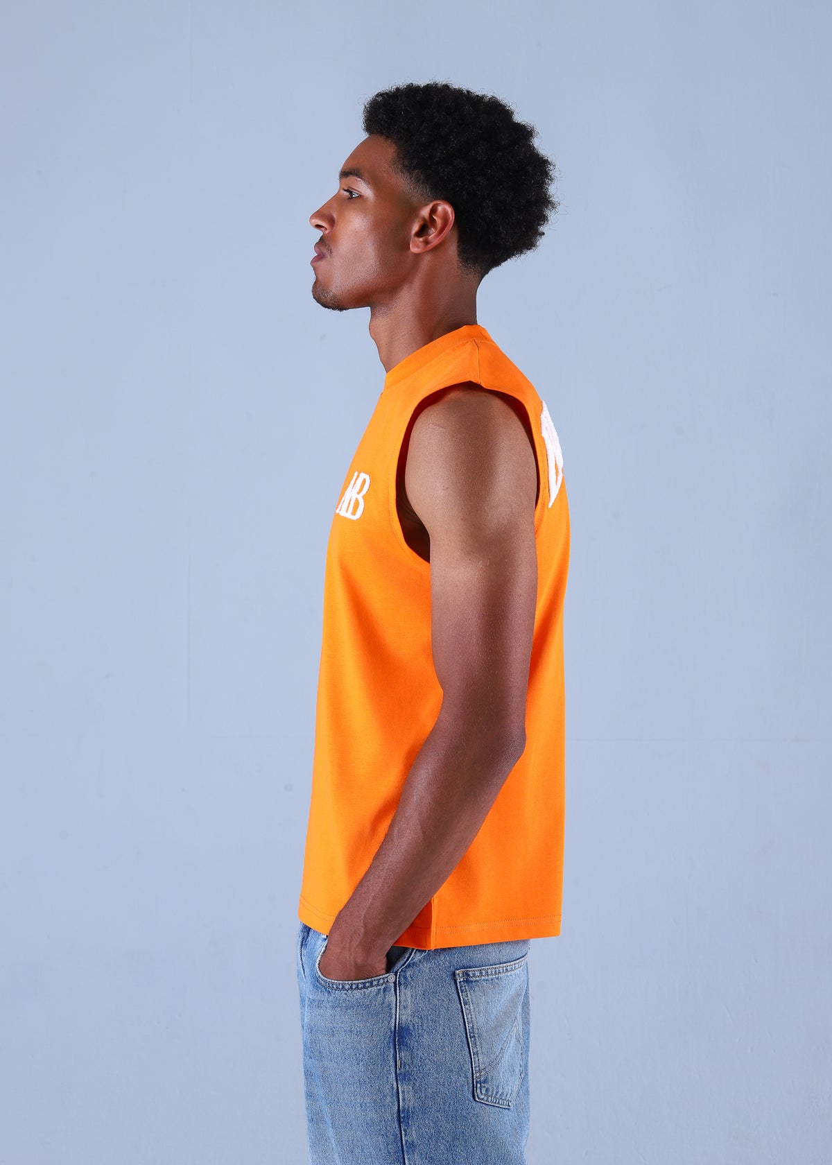 Maison Belluré Premium Tanktop Orange