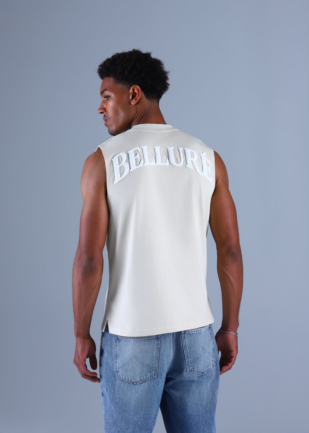 Maison Belluré Premium Tanktop Beige
